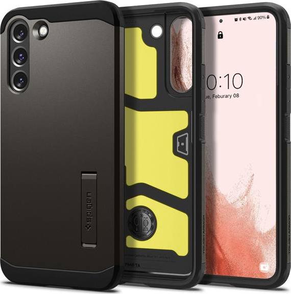 Spigen TOUGH ARMOR GALAXY S22 GUNMETAL