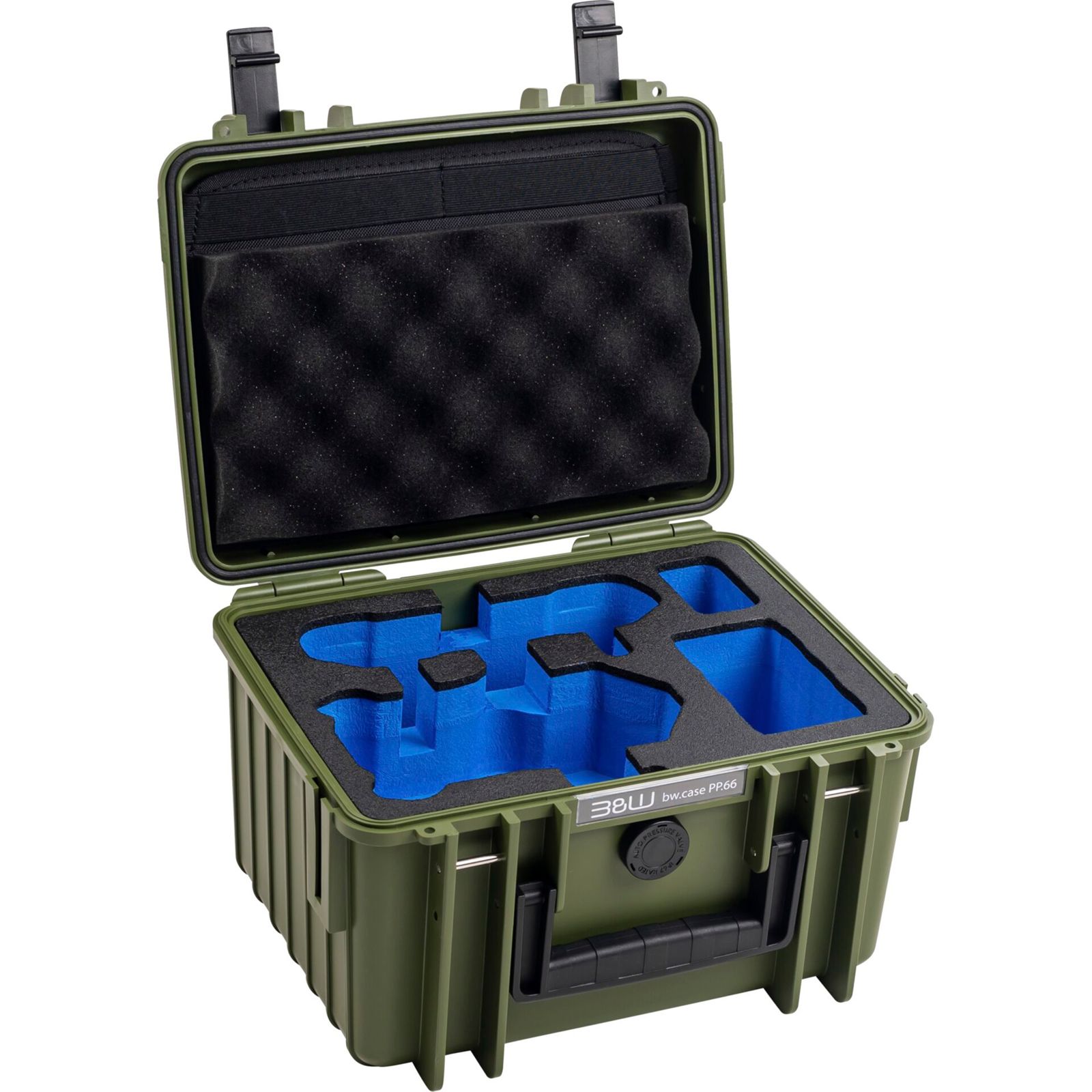 B&amp;W drone.case PP.66 bronz green for DJI Mini 4 Pro