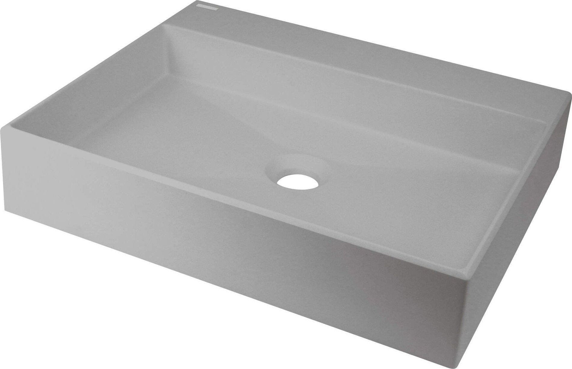 Deante Granitové umyvadlo umístěné na desce - 500x400 mm