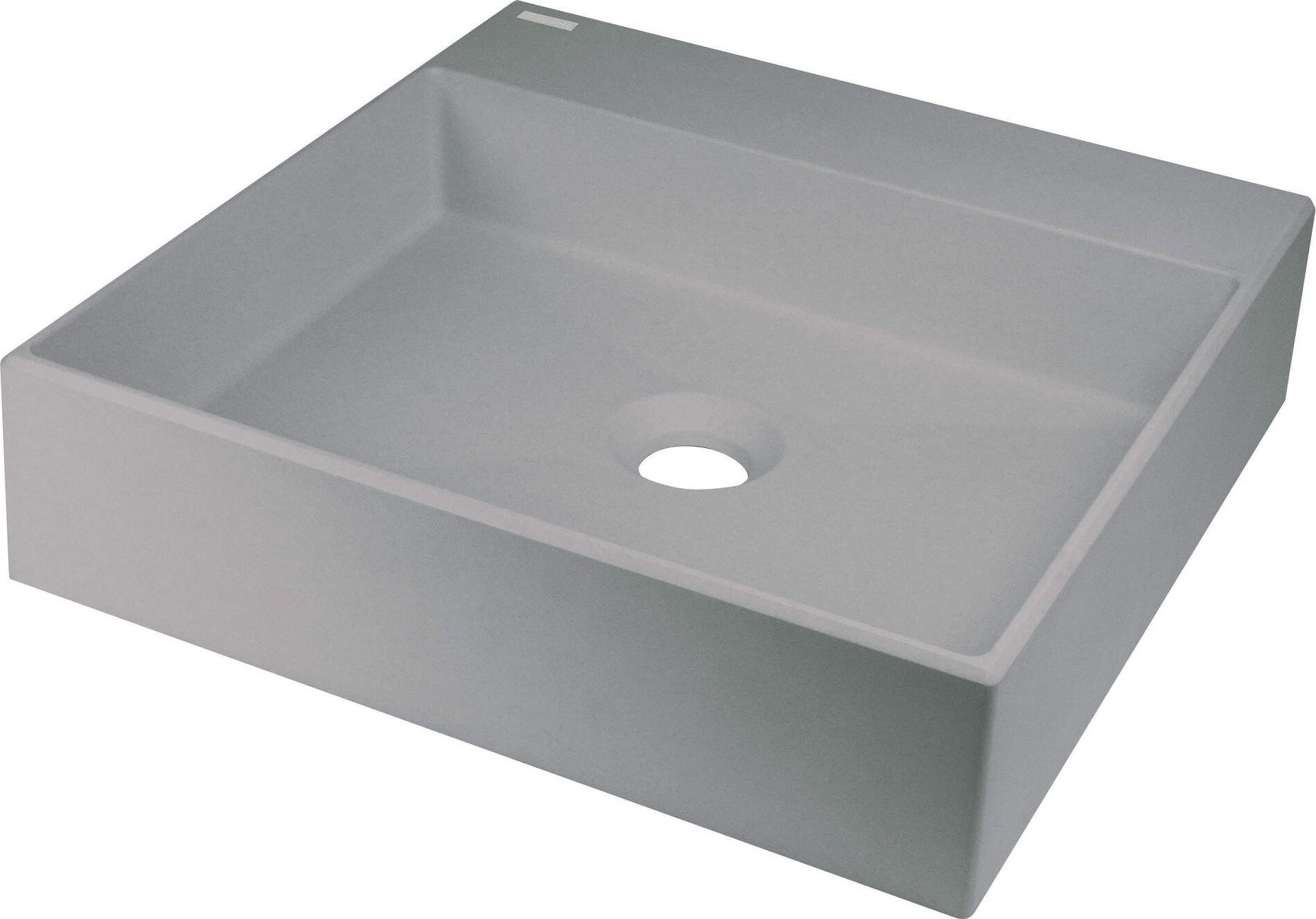 Umyvadlo Deante Granitové umyvadlo umístěné na desce - 400x400 mm