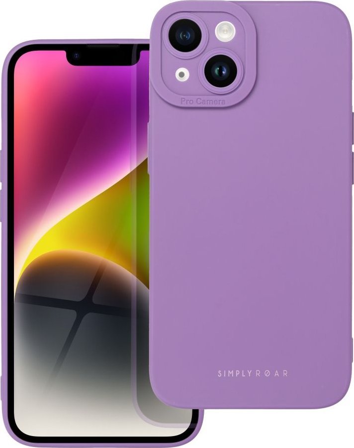 Puzdro ROAR Roar Luna - pre iPhone 14 Purple