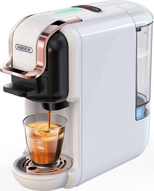 Kávovar na kapsule 5 v 1 HiBREW H2B (biely)