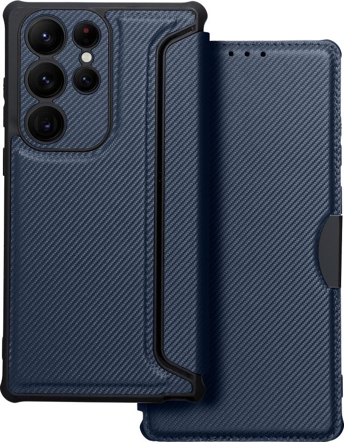 OEM Knižné púzdro RAZOR pre SAMSUNG S23 Ultra modré