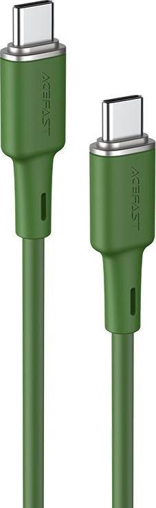 Acefast Kabel USB-C - USB-C 1,2 m zelený (6974316280750)