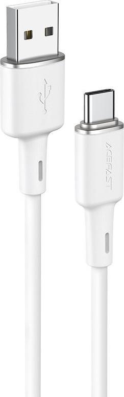 Acefast Kabel USB-A - USB-C 1,2 m bílý (6974316280774)
