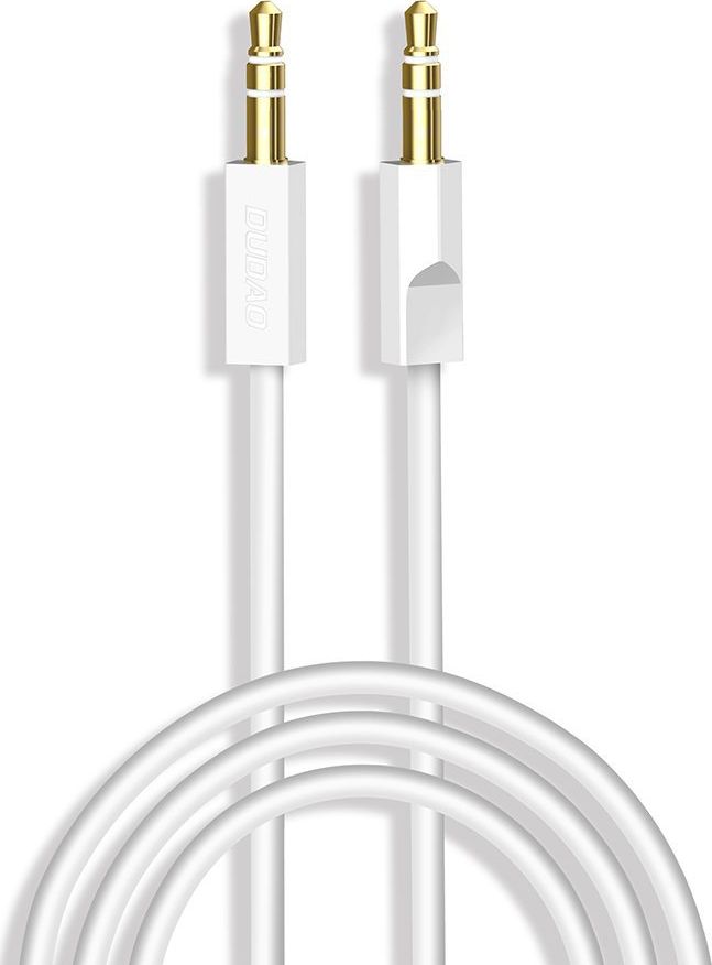 Dudao Jack 3,5mm kábel - Jack 3,5mm 2m biely (78722)