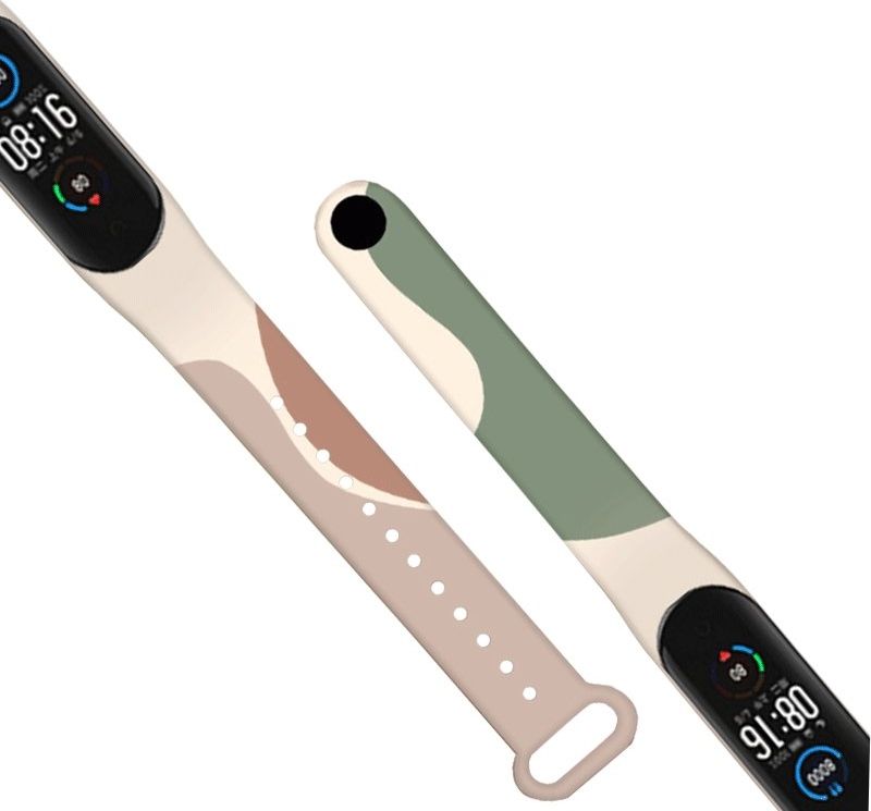 Hurtel Strap Moro náramok pre Xiaomi Mi Band 4 / Mi Band 3 silikónový remienok Camo Watch náramok (4)