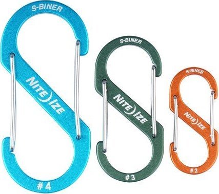 NiteIze Nite Ize S-Biner Combo ALU 3PK sada karabin