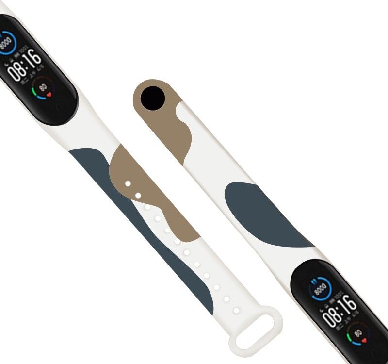 Hurtel Strap Moro náramok pre Xiaomi Mi Band 4 / Mi Band 3 silikónový remienok Camo Watch náramok (12)