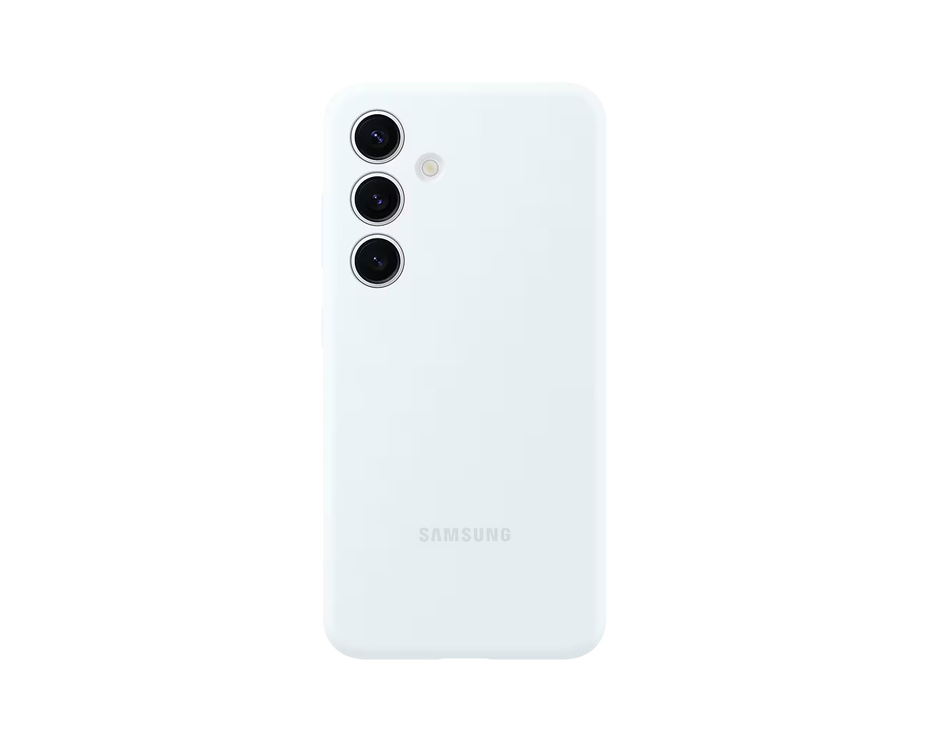 Samsung silikonový zadní kryt pro Samsung Galaxy S24 bílý