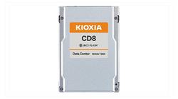 Kioxia Data Center SSD, CD8-R Series, 7680 GB, SIE, PWPD:1, PCIe Gen4 1x4, U.2 15mm, 7100/6000 MB/s, 1150/200K IOPS