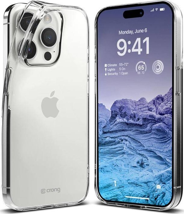 Kryt Crystal Slim Cover pro iPhone 15 Pro