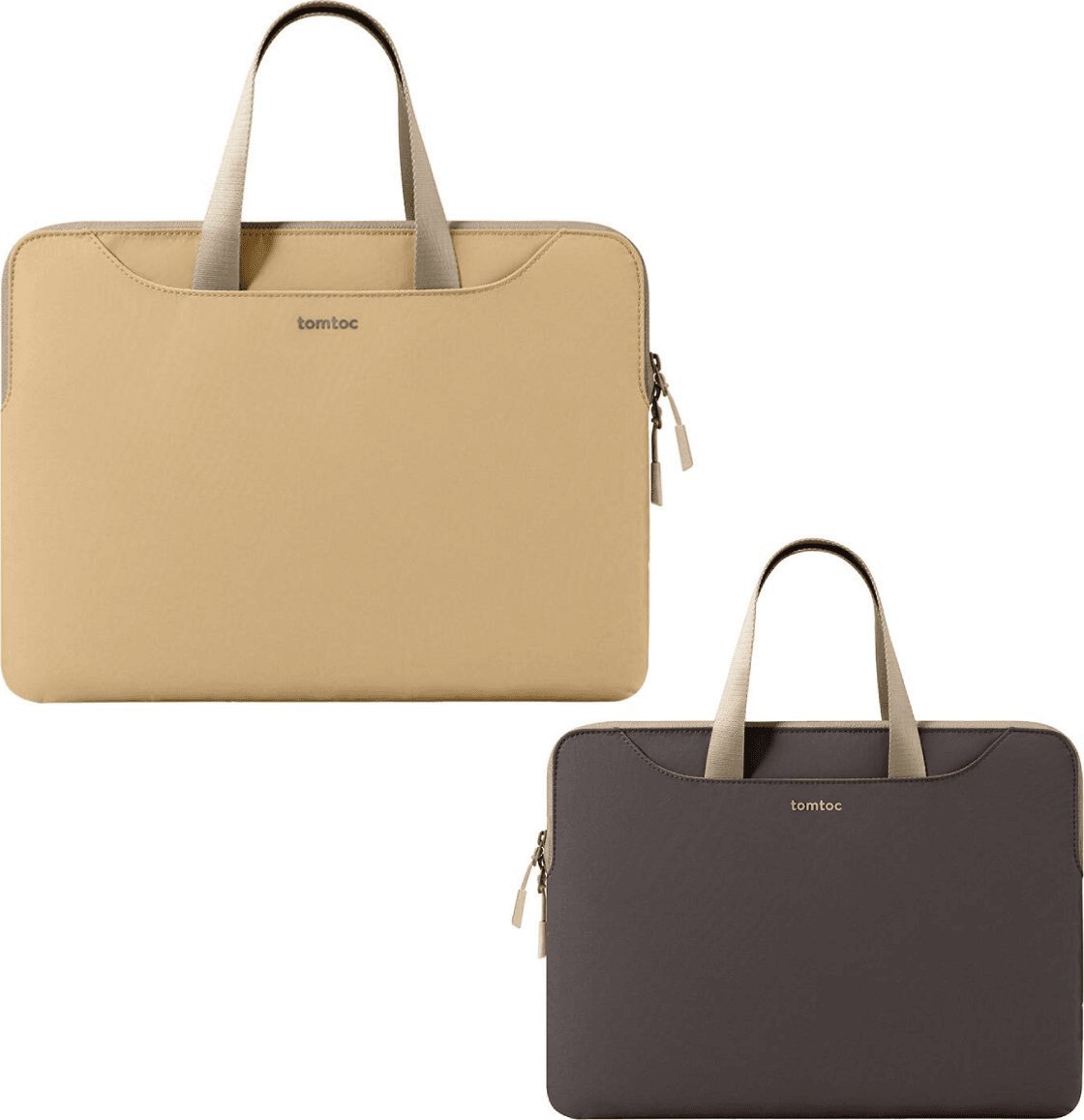 TOMTOC DUAL Sleeve for MacBook 13,5 , cookie/gold