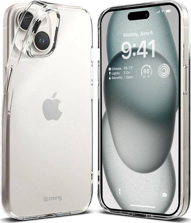 Kryt Crystal Slim Cover pro iPhone 15