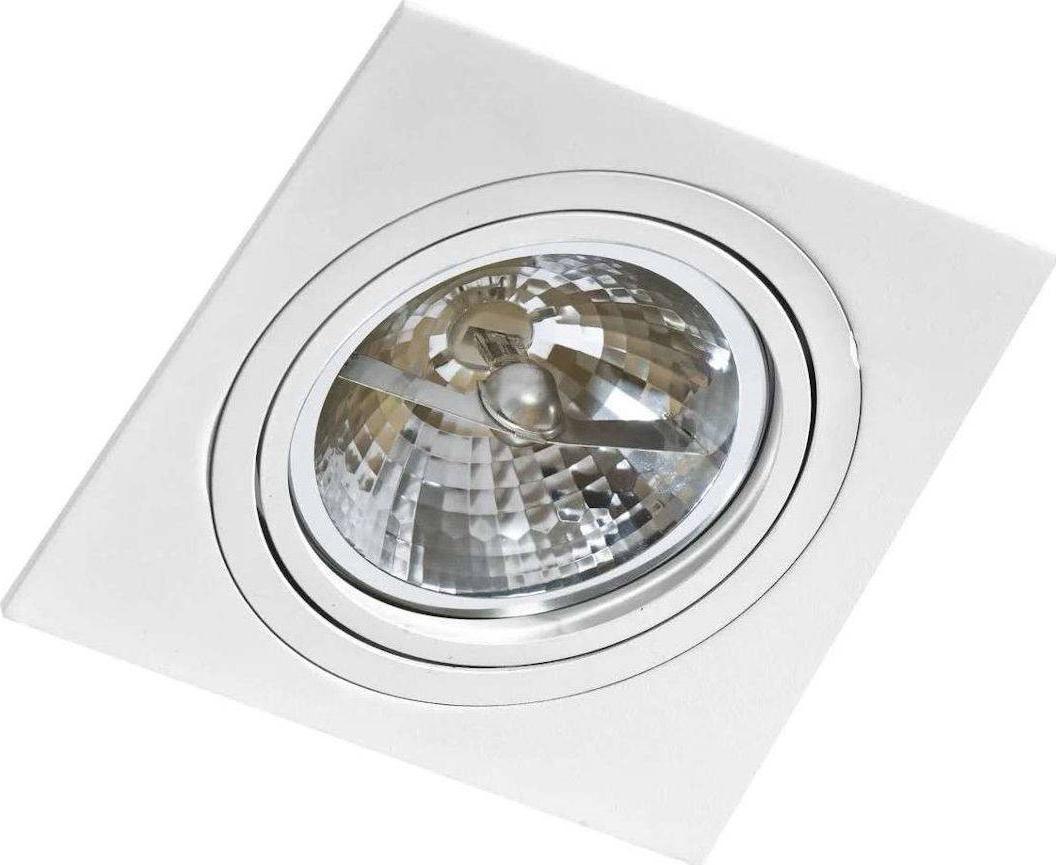 Torino Oczko stropné vstavané svietidlo Azzardo Siro 1 1X50W AR111 biela GM2101