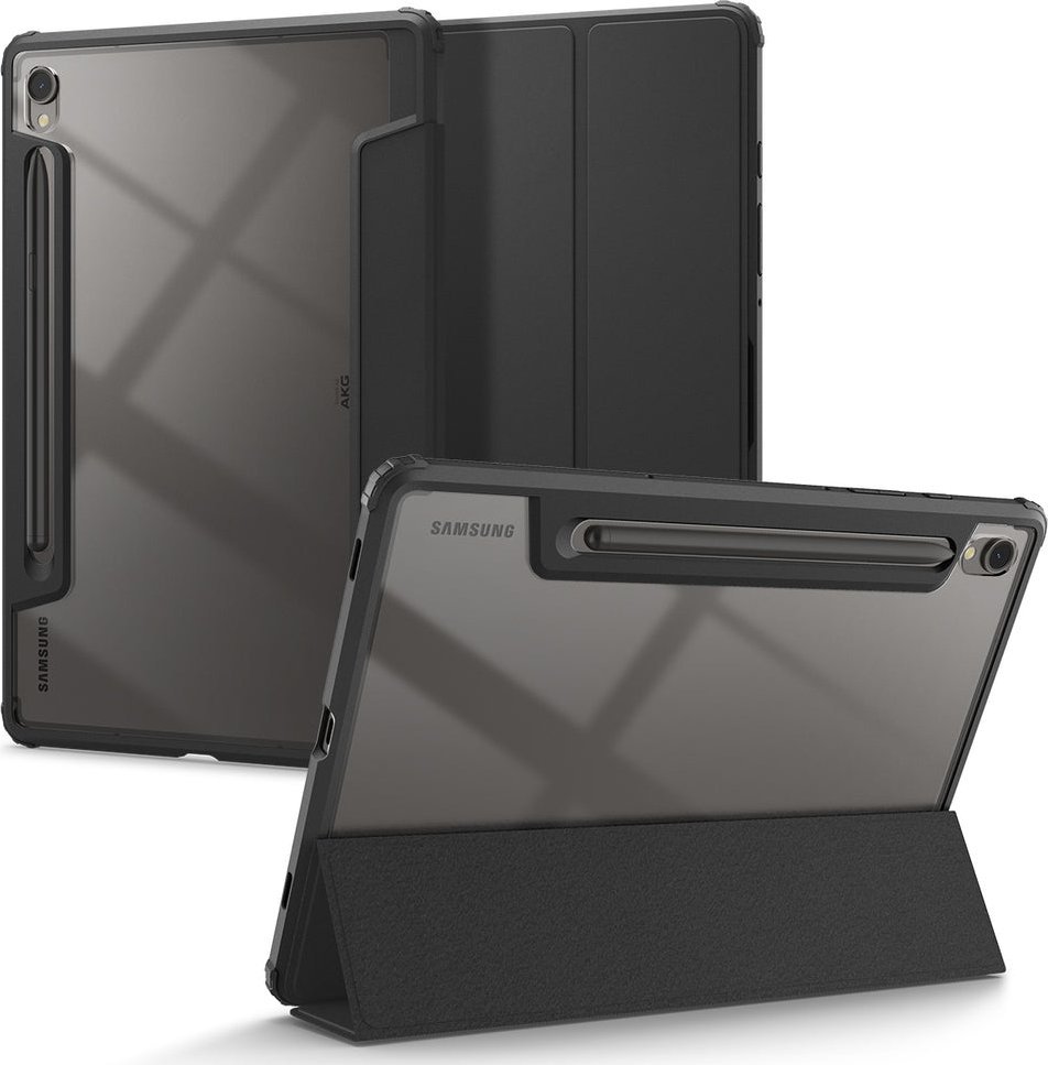 Pouzdro na tablet Spigen Ultra Hybrid Pro, černé - Samsung Galaxy Tab S9