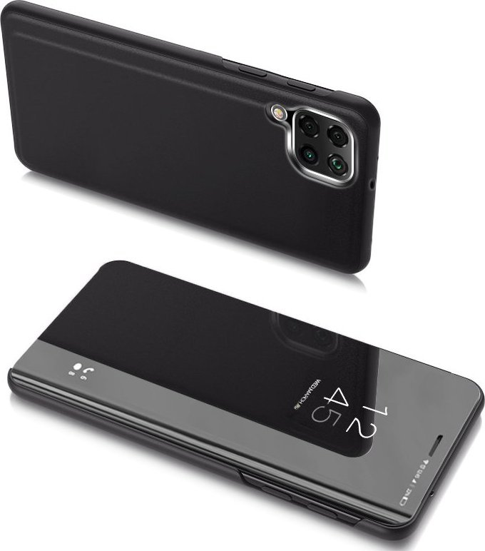 Flipový kryt Hurtel Clear View Case pre Samsung Galaxy M53 5G čierny
