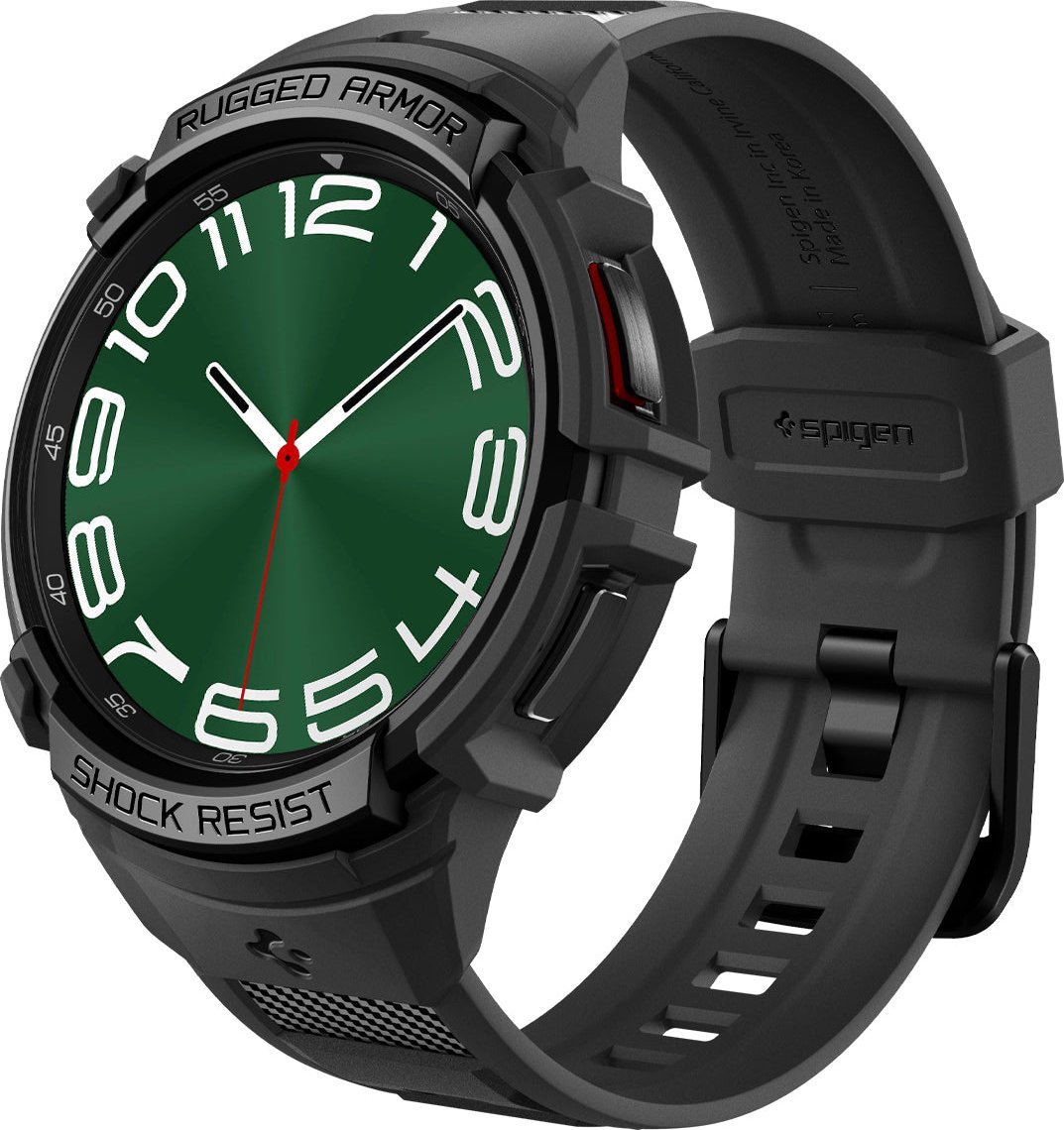 Spigen Rugged Armor Pro, černý - Samsung Galaxy Watch6 Classic 47mm