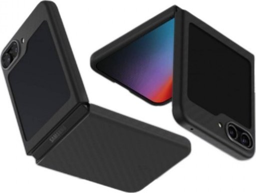 Spigen Air Skin Pro, černá - Samsung Galaxy Z Flip5