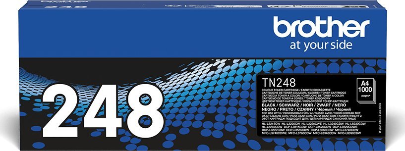 Brother toner TN-248BK černý (1000 stran) - originální