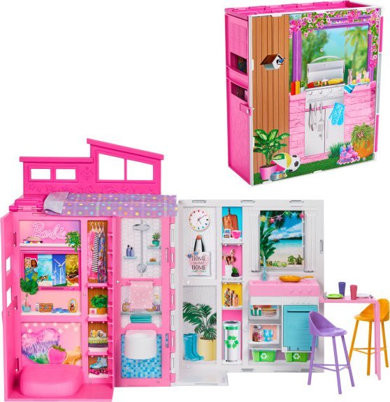 Mattel Barbie Fashionistas, útulný dom HRJ76