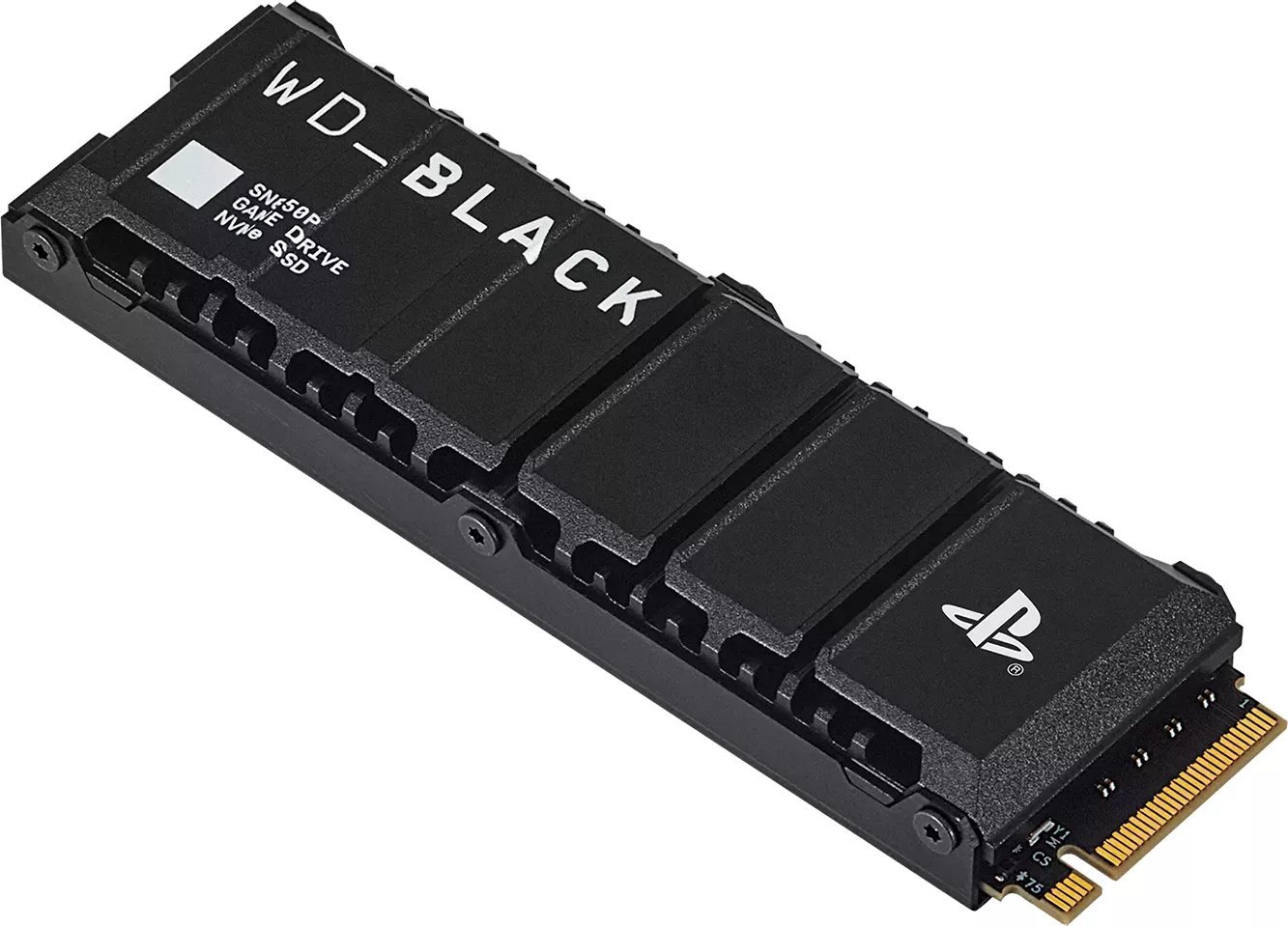 WD Black SN850P NVMe SSD WDBBYV0020BNC-WRSN - SSD - 4 TB - interní - M.2 2280 - PCIe 4.0 x4 (NVMe) - integrovaný chladič - pro Sony PlayStation 5