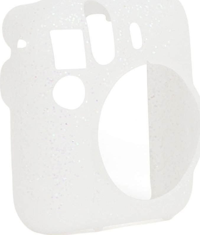 LoveInstant Cover Case Cover Case pre Fuji FujiFilm INSTAX Mini 12 - White Glitter