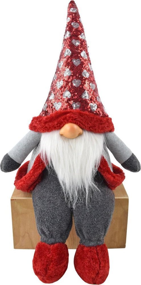 Vianočné dekorácie Saska Garden Gnome Gnome Santa Claus veľký sed 92cm () - 5902431038155