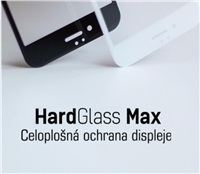 3mk tvrzené sklo HardGlass MAX pro Apple iPhone 15 Pro Max, černá