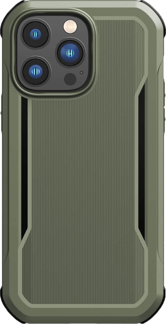 Puzdro Raptic Fort Case iPhone 14 Pro Max s pancierovaným krytom MagSafe zeleným