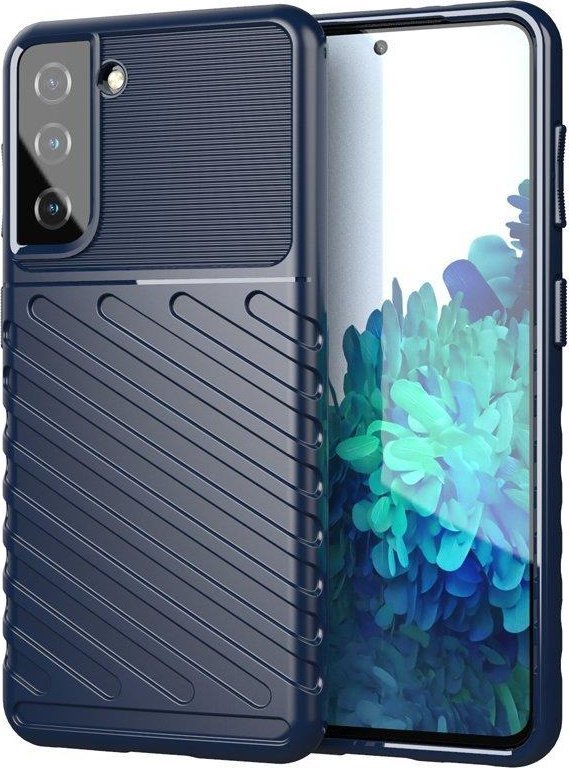Puzdro Hurtel Thunder Case pre Samsung Galaxy S23+ silikónový obrnený kryt modrý