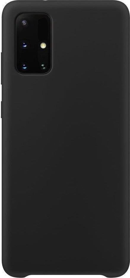 Pružný silikónový obal Hurtel Silicone Case pre Samsung Galaxy A72 4G čierny