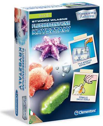 Clementoni Fluorescenční krystaly