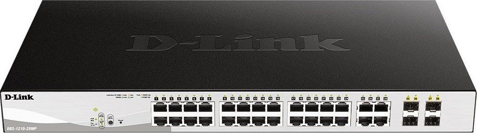 D-Link DGS-1210-28MP/E, prepínač