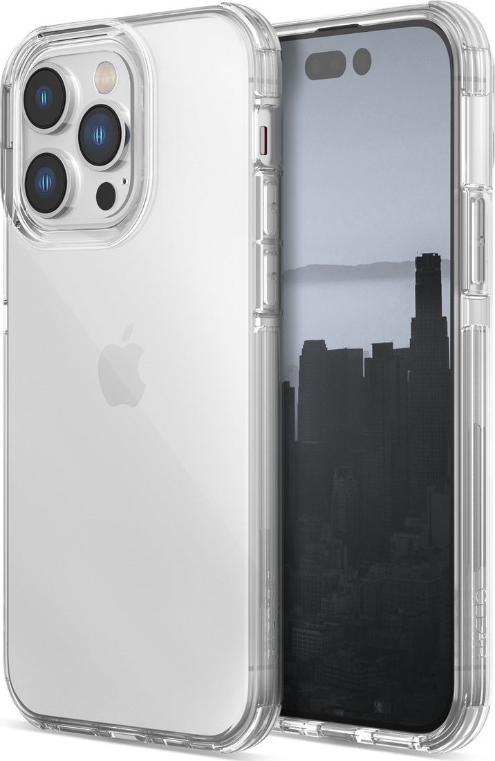 Raptic Clear Case Puzdro na iPhone 14 Pro, obrnený priehľadný kryt