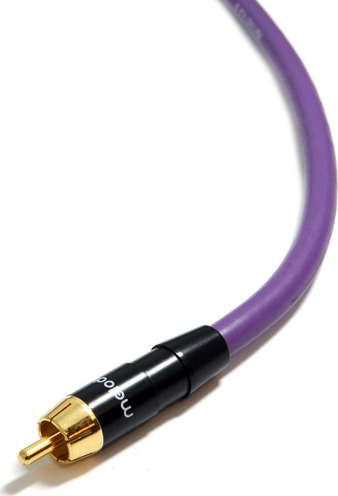 Melodika RCA (Cinch) - RCA (Cinch) Kabel 0,75m fialový