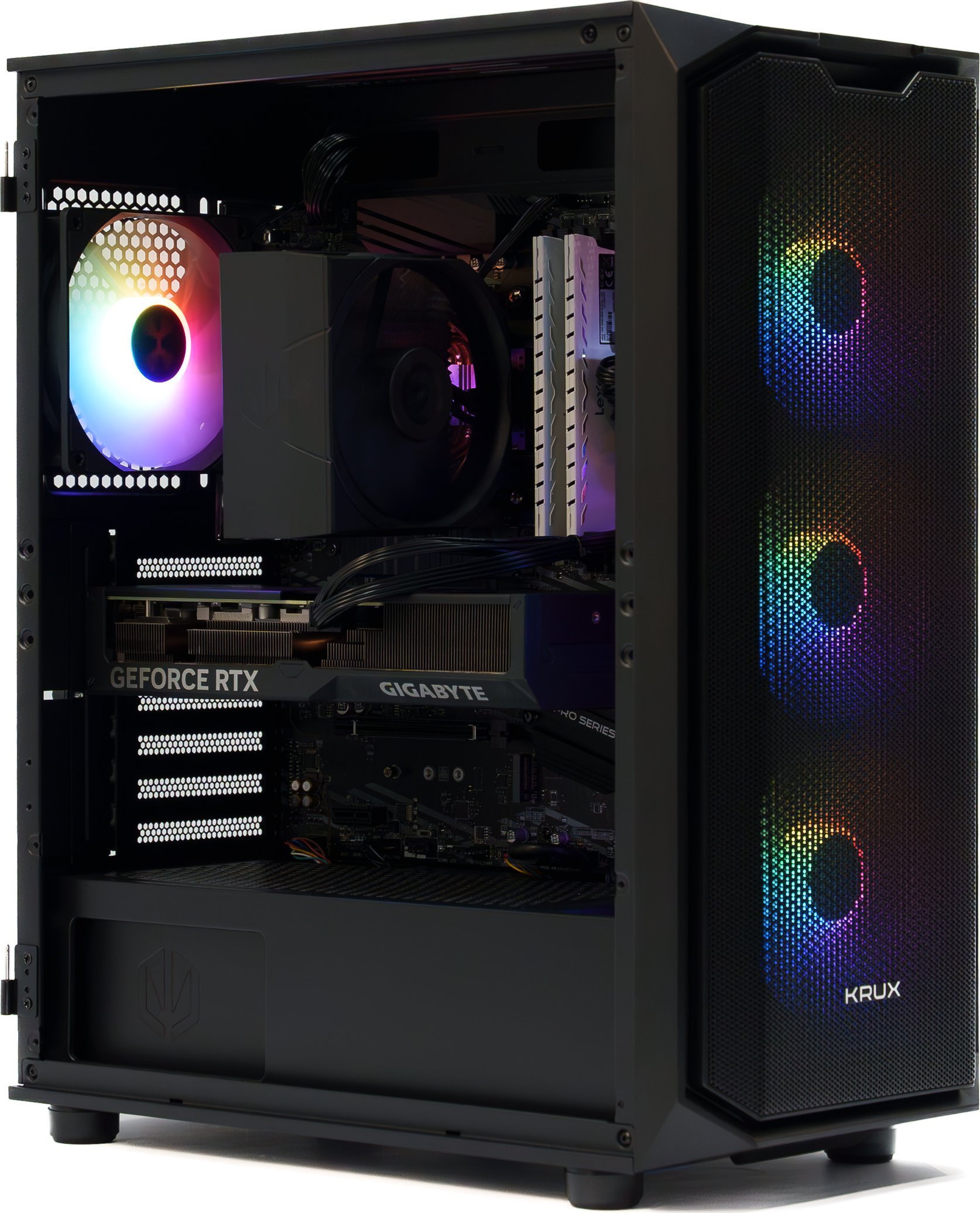 Game X G100, Core i3-13100F, 32 GB, Radeon RX 7600, 512 GB M.2 PCIe