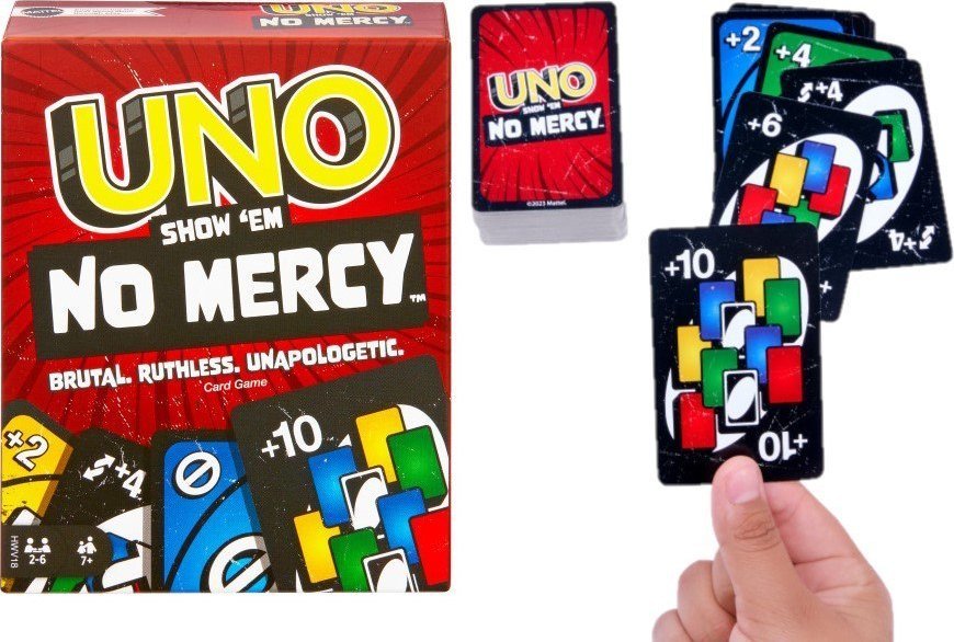 Mattel UNO No Mercy, karetní hra