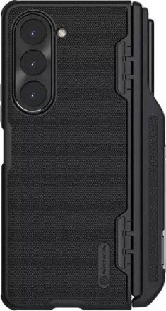 Nillkin Pouzdro Super Frosted Shield Fold-Pen s držákem pera a stojánkem pro Samsung Galaxy Z Fold 5 (černé)