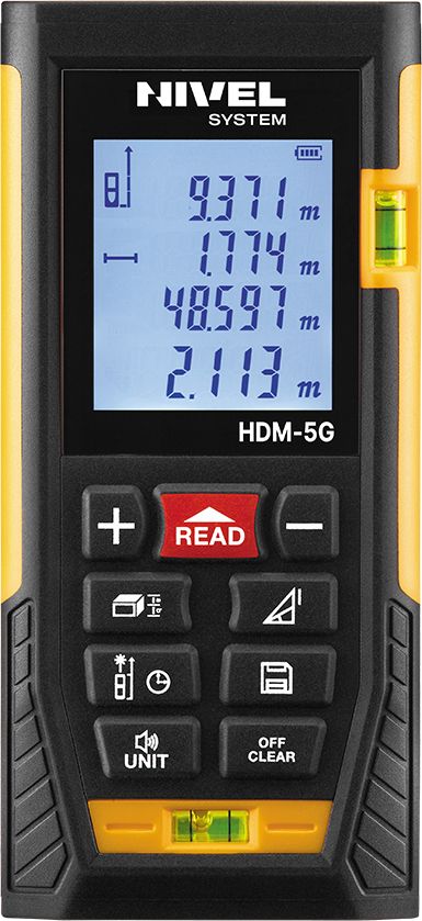 Laserový diaľkomer Nivel HDM-5G
