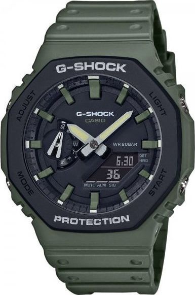 Hodinky Casio PÁNSKÉ HODINKY CASIO G-SHOCK OCTAGON GA-2100SU-3AER (zd139e)