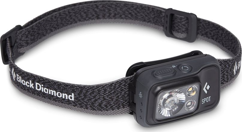 Black Diamond Spot 400 Čierna Čelovka LED