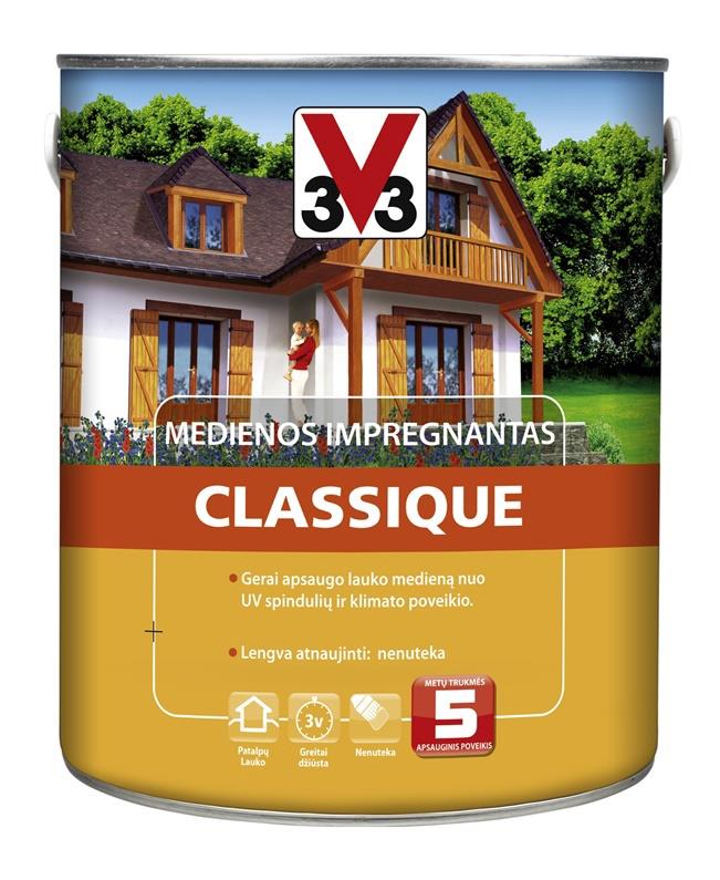 IMPREGNANT NA DŘEVO  CLASSIQUE  (PALISANDRE; 0,75 l)