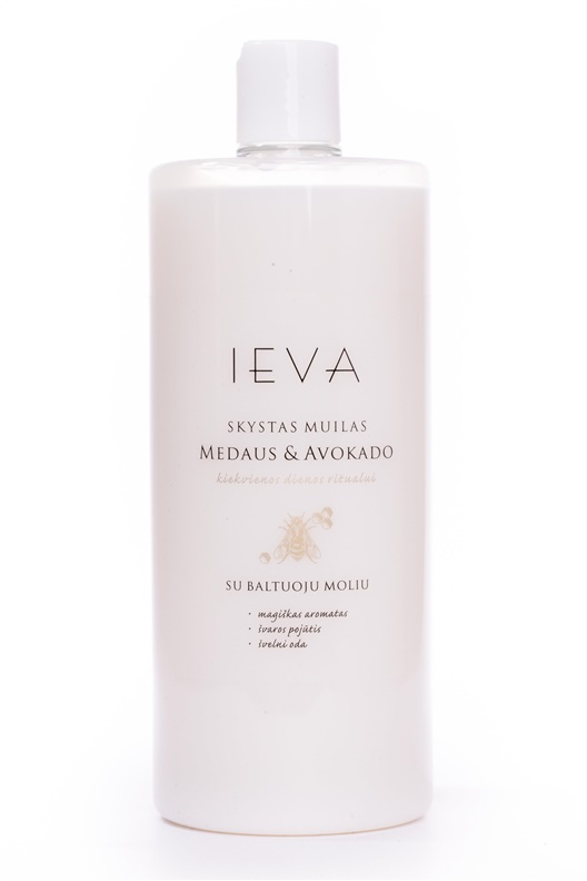 Tekuté mýdlo Ieva med a avokádo, 1l.