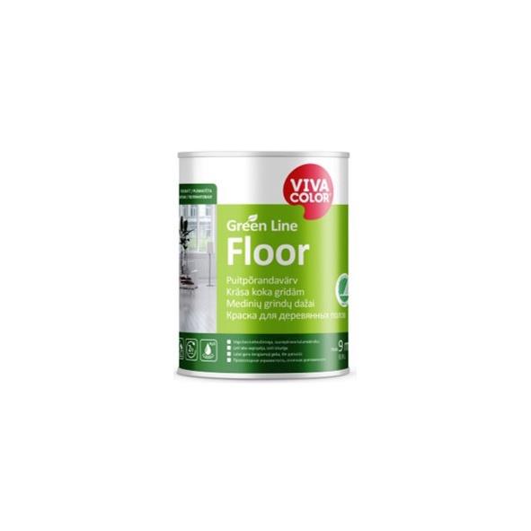 Barva Vivacolor Green Line Floor A, bílá, 0,9l