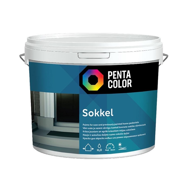 Základ fasádní barvy Pentacolor Sokkel, emulze, 3l
