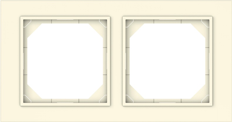 Manželská postel VILMA QR1000, barva slonová kost