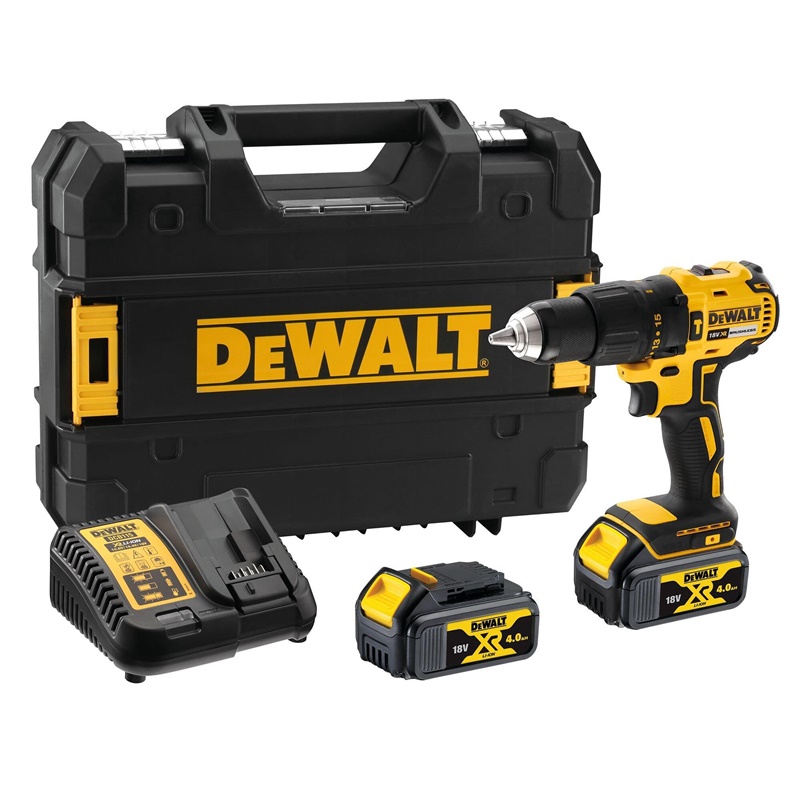 Aku příklepová vrtačka DCD778M2T-QW, 18V, 2×4Ah