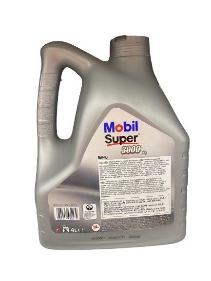 Automobilový motorový olej Mobil Super 3000x1, 5W-40, 4l