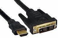 Kabel MICRO_CONNEC HDMI M, DVI M, 2m, černý HDM191812